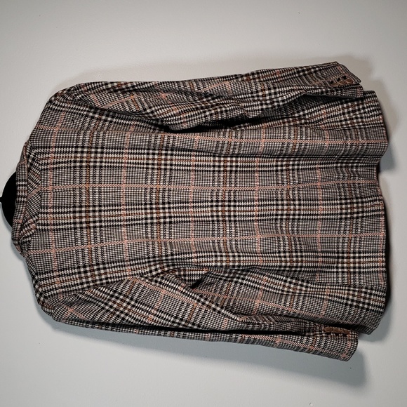 🧥Old navy cotton button up plaid blazer in Medium 🧥 - Picture 10 of 10